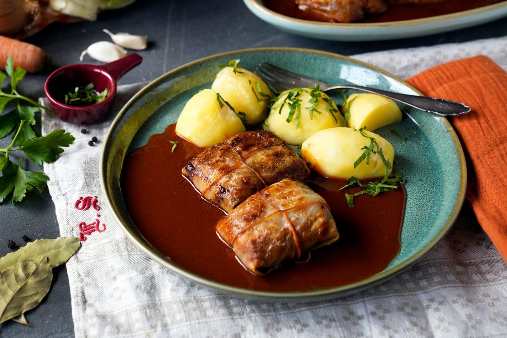 Kohlrouladen, vegan