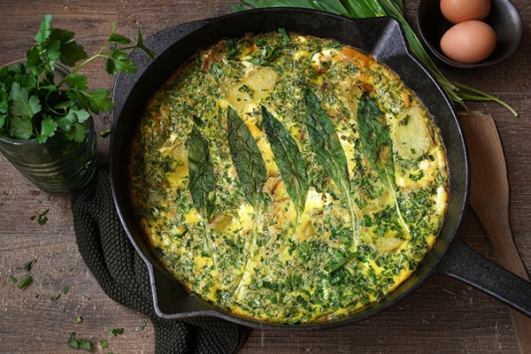 Bärlauch Frittata