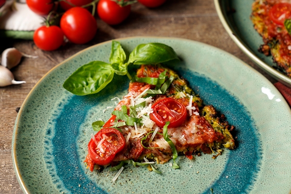 Zucchini-Pizza