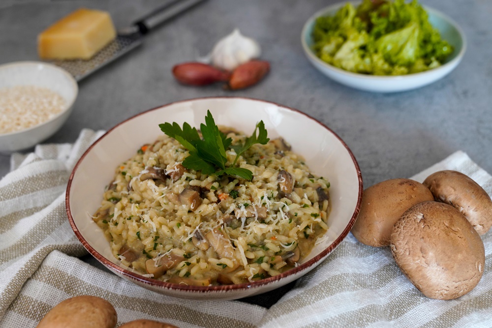 Pilzrisotto