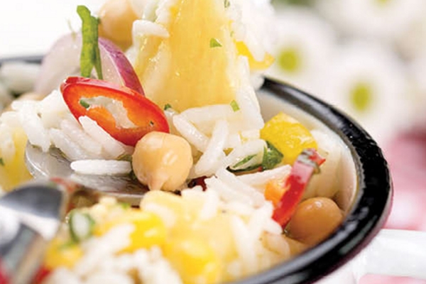 Veganer Reissalat