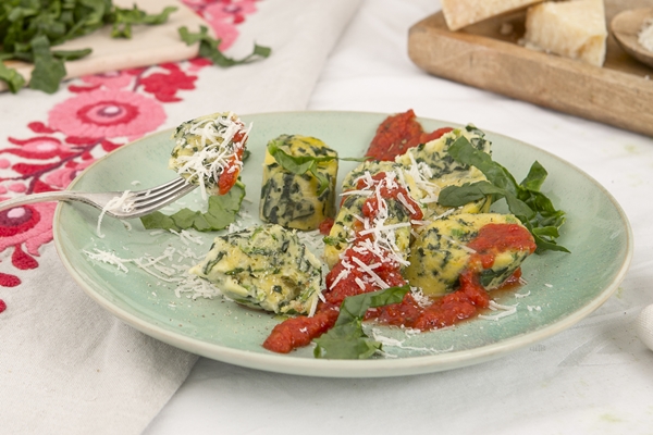 Spinat-Ricotta-Klößchen